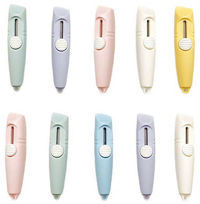 코히모 택배박스 열기 언박싱 커터칼 4W174, 10개, 랜덤발송