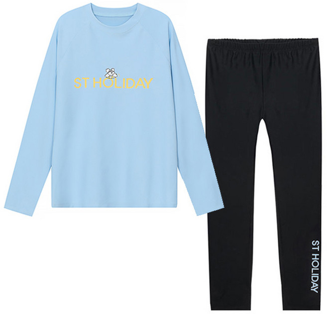 에스티홀리데이 아동용 래쉬가드 상하세트 C245-1