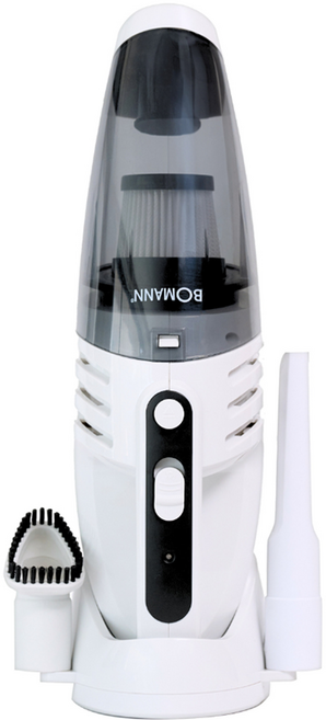보만 차량 가정용 핸디형 무선청소기, 화이트, VC7210PL