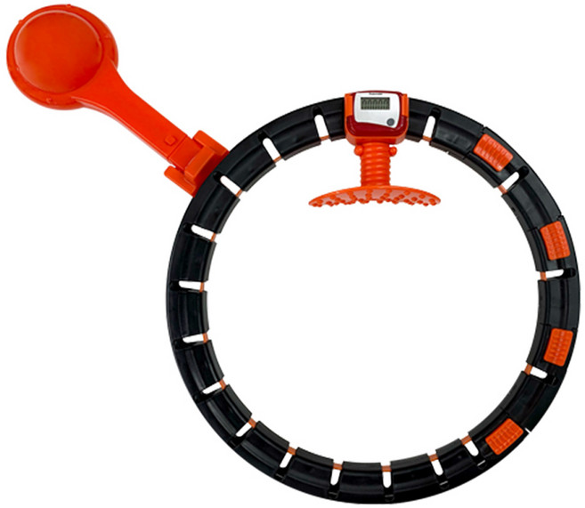 Hula Hula 腹部運動器材 DHHL22OR, 840g, 黑色