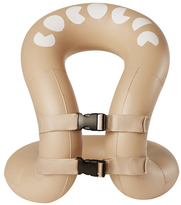 코코릭 아쿠아 아동 유아 넥튜브 구명조끼, 모카, 1개