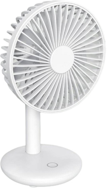 모노큐브 무선 자동회전 선풍기 11.43cm, MONO-4.5RTFAN, 화이트