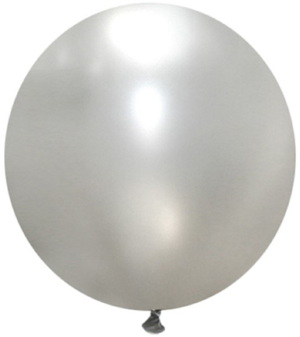 제이벌룬 셈퍼텍스 90cm 대형풍선, 펄실버, 1개