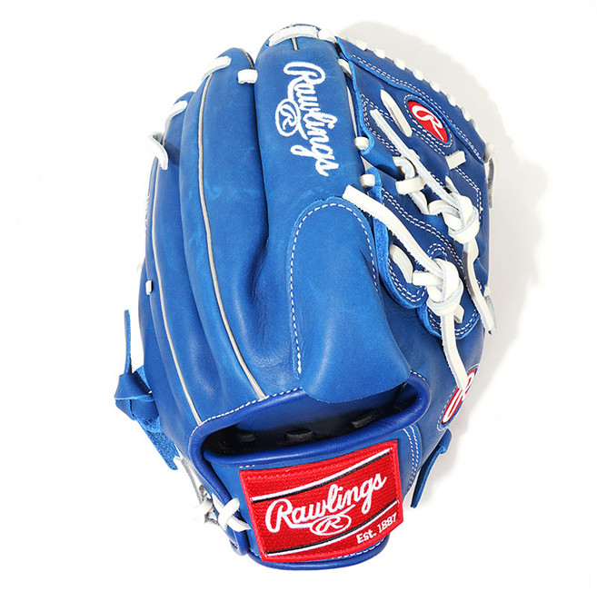 롤링스 HOH 스페셜 메이크업 글러브 우투용 GH4WXHD206-9-RY/W, 로열블루 + 화이트, 1개