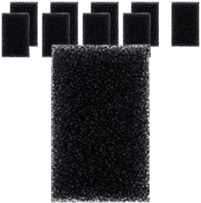 UH홈데코 우레탄 수세미 블랙, 1개입, 10개