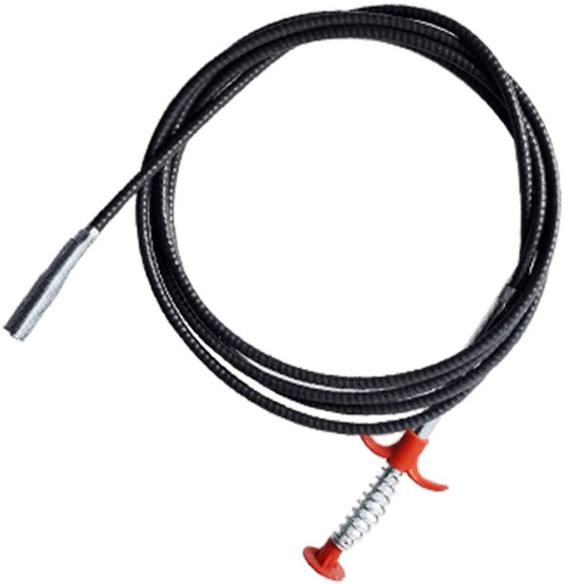 월드크린 변기 배수구 뚫기 집게, 혼합색상