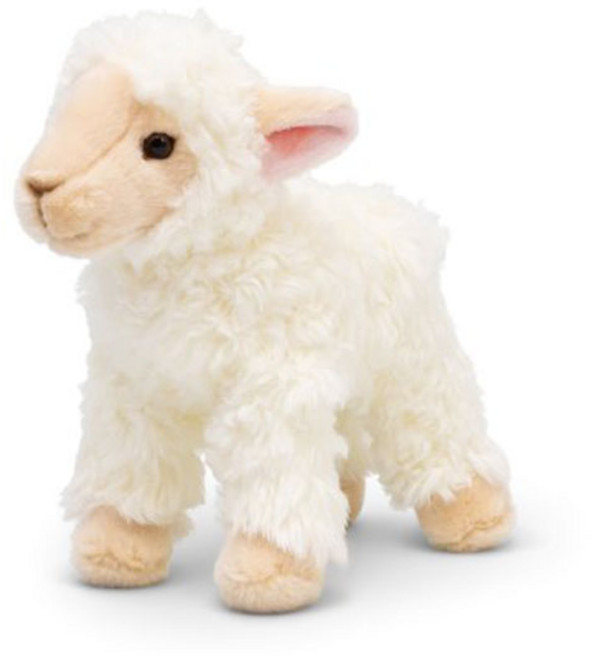 Animigos 來自英國的動物朋友玩偶 小羊, 1個, 25cm, 白色