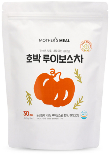 마더스밀 호박 루이보스차, 1.5g, 30개입, 1개