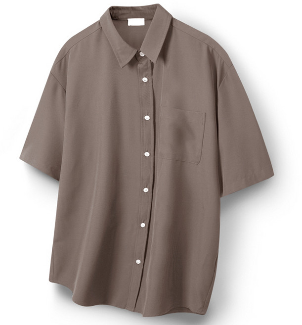 해리슨 남성용 오버핏 고밀도 구김방지 반팔 셔츠 307 JEK1057