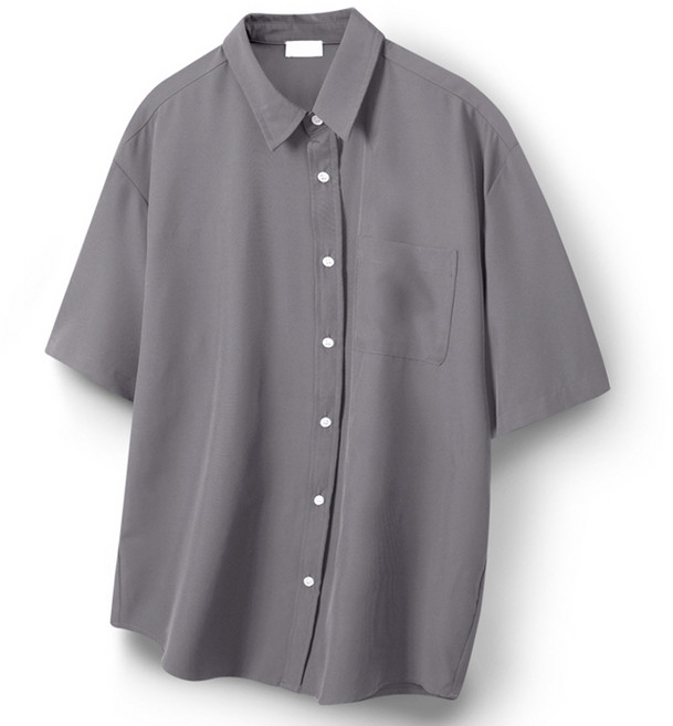 해리슨 남성용 오버핏 고밀도 구김방지 반팔 셔츠 307 JEK1057