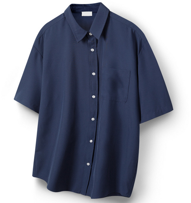 해리슨 남성용 오버핏 고밀도 구김방지 반팔 셔츠 307 JEK1057