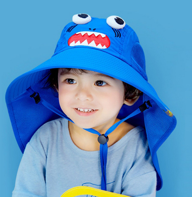 레몬키드 아동용 썬햇 플랩캡