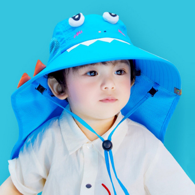 레몬키드 아동용 썬햇 플랩캡