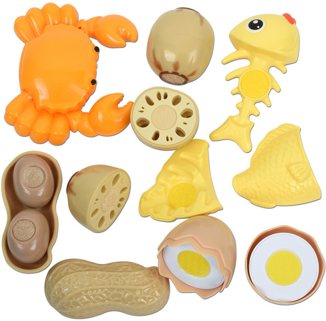 땅콩 썰기 소꿉놀이 세트, 혼합색상, 1개