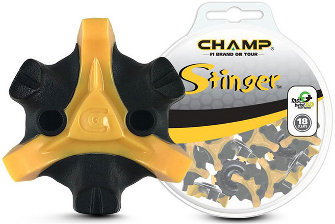 챔프 스콜피온 스팅거 스파이크 FST3 18p, 블랙 + 옐로우, 1개