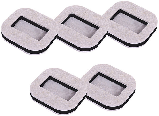 마켓플랜 의자바퀴 밀림방지 패드, 5개