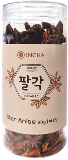 인차 팔각 스타아니스, 90g, 1개