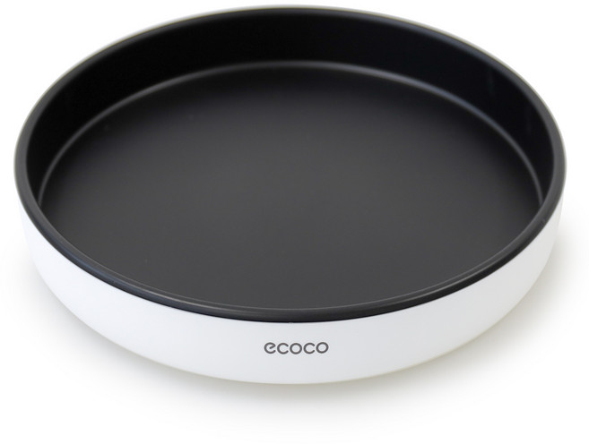 ecoco 360회전 양념통 선반, 블랙, 1개