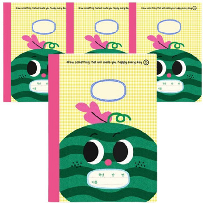 헬로우모리스 그림일기장 초등1~2, 수박, 4개