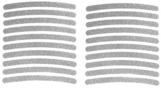 어반카 타이어 휠 홀로그램 스티커 세트, 실버, 1세트
