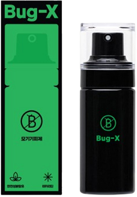 버그엑스 진드기 모기기피제, 50ml, 1세트