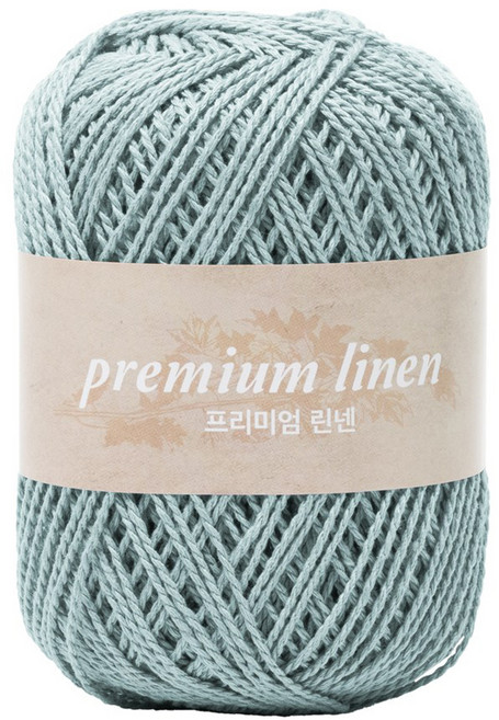 yarna 프리미엄 린넨 뜨개실, 314 클라우디스카이, 1개