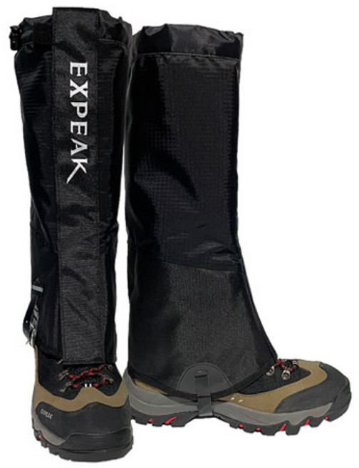 엑스피크 방한 기모 2중 발수 방풍 롱스패츠 2p, 블랙