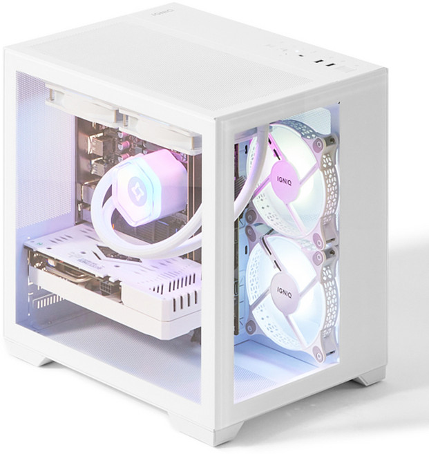 IGNIQ 2024 Integ Zenji 8500 Ryzen 5 Ryzen 8000 系列, Free DOS, 白色, 16GB, IG-ITZ00021, 512GB
