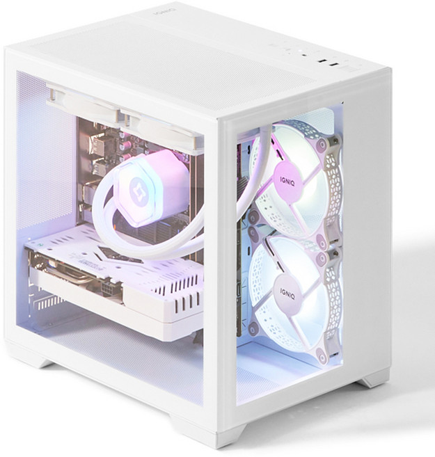 IGNIQ 2024 INTEG Gen.G 8600 Ryzen 5 Ryzen 8000 系列, WIN11 Home, 白色, 16GB, IG-ITZ00022, 512GB