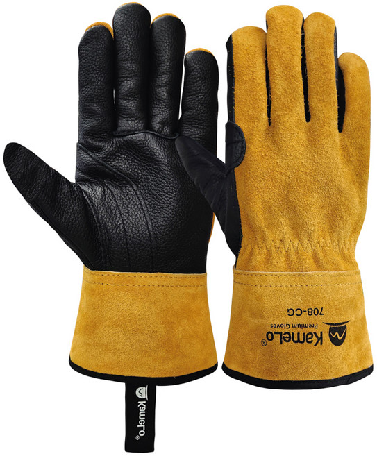 카멜로 찔림방지 안전장갑 양손세트 708-CG, 1세트