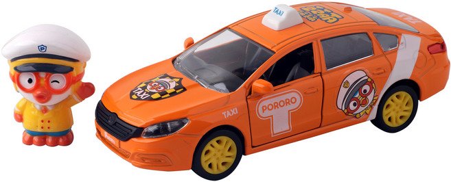 뽀로로 미카 Kami 메탈 택시 작동완구, 랜덤발송, 1개