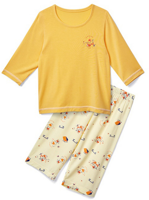 첨이첨이 여아용 통기성 HSC 7부 상하의 세트 04