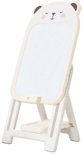 BeneBene 러블리 베어 유아 자석보드 + 숫자자석 + 지우개 + 전용 수납함 세트, 아이보리(보드), 1개