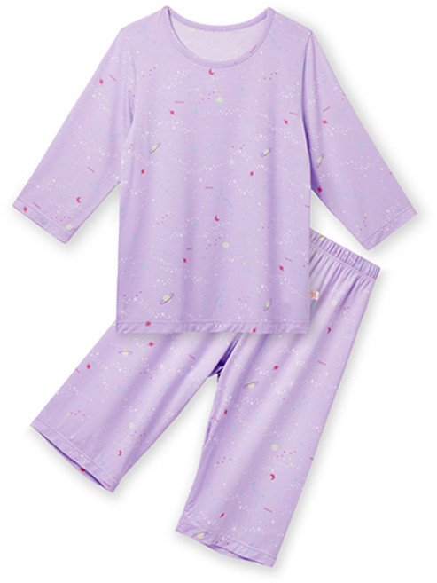 첨이첨이 여아용 통기성 ISC 7부 상하의 세트 03