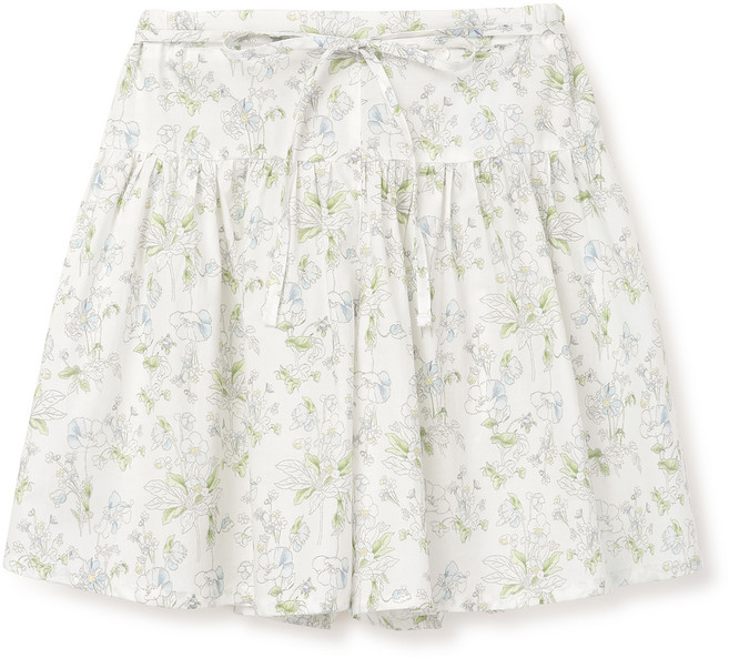 페리미츠 여아용 플라워 퀼로트팬츠 P2422P25313