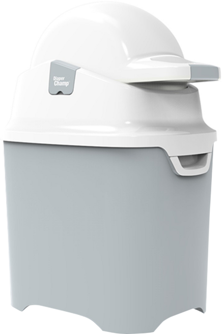 Diaper Champ 隔臭尿布桶, 綠色, 50L