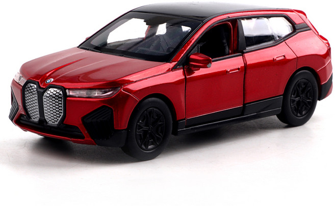 웰리 BMW IX 다이캐스트 미니카, 혼합색상, 1개