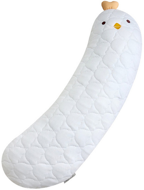 베베누보 유아용 하이퍼닉 듀라론 냉감 꼬꼬 인형 바디필로우, 베어