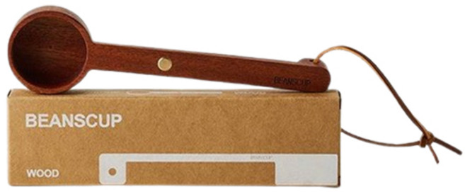 빈플러스 월넛 우드 커피 계량스푼 10g, 2개