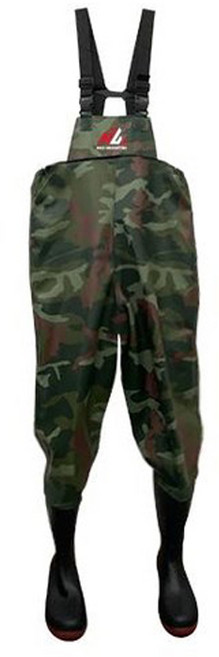 맥스메가다인 갯벌 낚시 가슴장화, 밀리터리, 1개