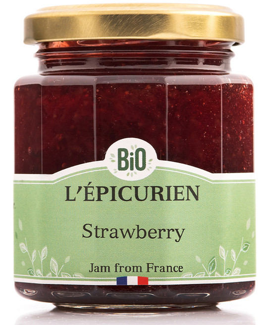 레피큐리앙 유기농 딸기 잼, 210g, 1개