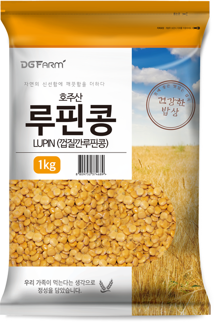 건강한밥상 루핀콩, 1kg, 1개