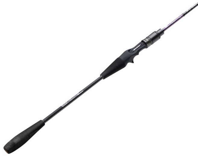 Abu Garcia Egisys X Ika Metal 軟絲釣竿 拋投式 652MS, 黑色 + 極光