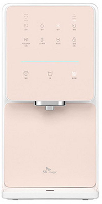 SK매직 원코크 얼음정수기 WPU-IAC414 방문설치, WPU-IAC414(SPP 파스텔 핑크)