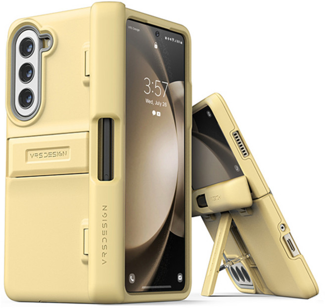 베루스 퀵스탠드 모던 펜커버 자동 힌지 보호 S펜 수납 거치대 휴대폰 케이스