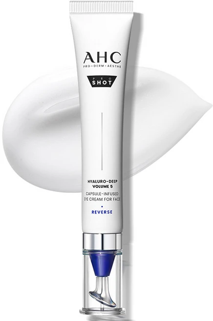 AHC 프로 샷 히알루로 딥 볼륨 5 캡슐 인퓨즈드 아이크림 포 페이스, 30ml, 1개 - 쿠팡