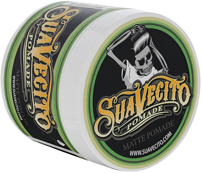 Suavecito Matte 無光澤水洗式髮油 美國製造, 113g, 1罐