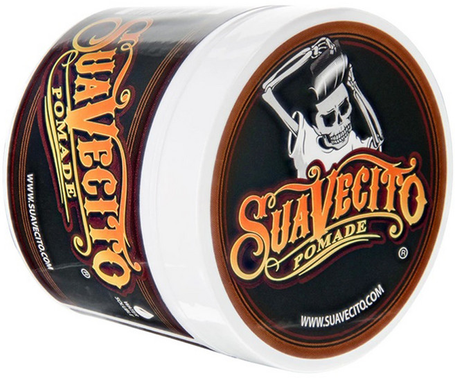 SUAVECITO 骷髏頭 水洗式髮油 經典款, 113g, 1罐