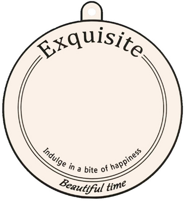 파스텔 실리콘 냄비받침, 아이보리, 1개