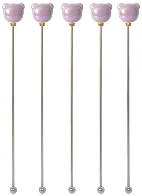 곰돌이 펄 머들러, 퍼플, 5개